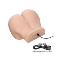 Stroke It Vibrating Twerking BBL - Ivory