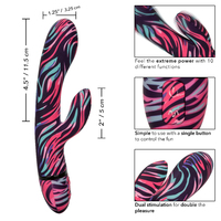 4.5" Menage a Moi Rabbit Vibrator