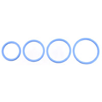 O Ring Cock Rings x4