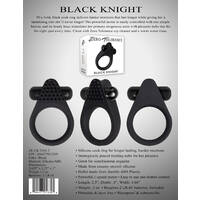 Black Knight Vibrating Cock Ring