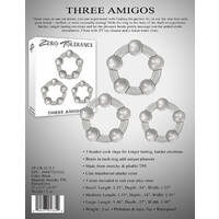 Three Amigos Cock Rings Set x3