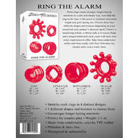 Ring The Alarm Cock Rings Set x4