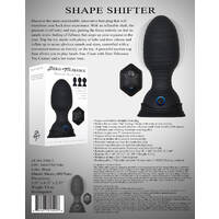 4" Shape Shifter Inflatable Butt Plug