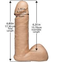 6" Realistic Cock
