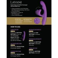 4.3" Lavani Rabbit Vibrator
