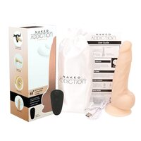 8" Rotating Vibrating Dildo/Remote 