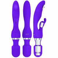 5"  G-Motion  Wand Rabbit Vibrator