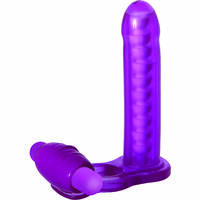 5.5" Dp Fantasy Vibrating Cock Ring