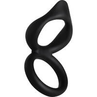 Dual Clit Tickler Cock & Ball Rings