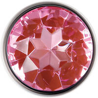 3" Pink Gem Large Butt Plug