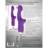 3" Silicone Pleasure G-Spot Vibrator