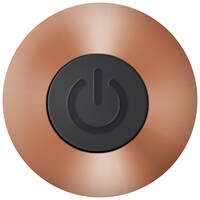 3" Copper Cutie Bullet Vibrator