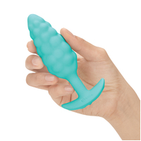 4" Bump Textured Vibrating Butt Plug