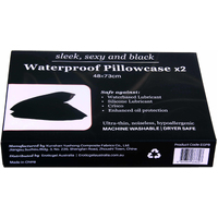 Waterproof Fitted Pillow Cases x2