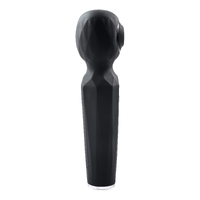 Evolved Rainbow Sucker Black 16.2 cm USB Rechargeable Massage Wand with Suction Tip