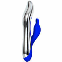 8" Bright  Light Up Rabbit Vibrator