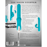 6" Show Stopper Thrusting Rabbit Vibrator