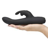 9" Greedy Girl Slimline Rabbit Vibrator