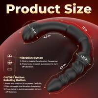 Dual-Ended Prostate Vibrator
