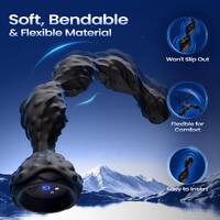 Remote Vibrating Anal Beads
