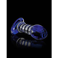 3.9" Twisted Glass Butt Plug