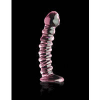 6.5" Curved Glass Dildo