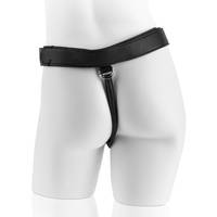 8" Cock + Strap-On Harness 
