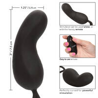 Remote Curved Egg Vibrator