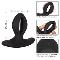 Dual Motor Vibrating Butt Plug