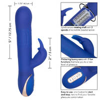 5" Rotating Beads Rabbit Vibrator