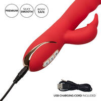 5" Heated Ultra Soft Rabbit Vibrator