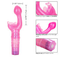 3" Butterfly Kiss G-Spot Vibrator