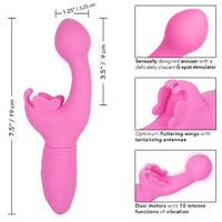 3.5" Butterfly Kiss G Spot Vibrator