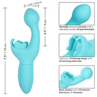 3.5" Butterfly Kiss G-Spot Vibrator