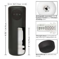 Vibrating + Thrusting Stroker