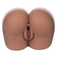 Stroke It Vibrating Twerking BBL - Brown