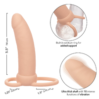 Rechargeable Thick Dual Penetrator Ivory