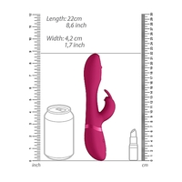 4.5" Mira Rabbit Vibrator
