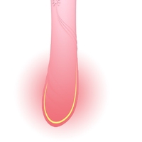 8" Courage Heated G Spot Vibrator