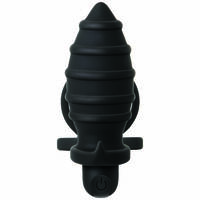 6" Vibrating Cock Ring + Butt Plug