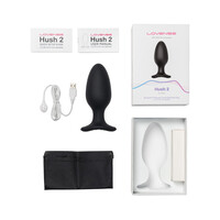 2.25" Hush 2 Bluetooth Butt Plug