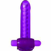 5.5" Dp Fantasy Vibrating Cock Ring