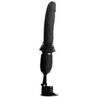 Master Series Ultimate Power Pounder Black 30 cm USB Rechargeable Thrusting Vibrator
