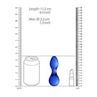 4.5" Seed Glass Butt Plug