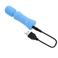 Evolved Out Of The Blue Blue 10.5 cm USB Rechargeable Mini Massager Wand