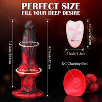 Remote Thrusting Dragon Dildo