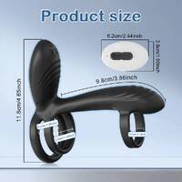 Twisting Vibrating Cock Ring