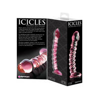 6.5" Curved Glass Dildo