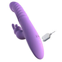 5" Thrusting Silicone Rabbit Vibrator