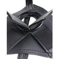 8" Cock + Strap-On Harness 